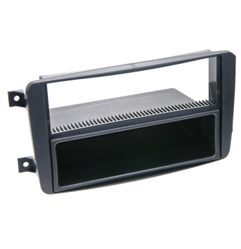 ACV 2-DIN facia plate with pocket Mercedes black 100585 image