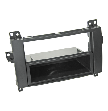 ACV 2-DIN facia plate with pocket Mercedes black 100650 image