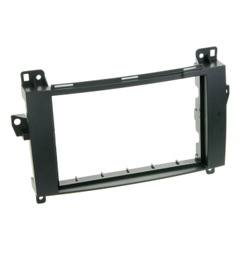 ACV 2-DIN facia plate Mercedes A/B class / Viano / Vito / Sprinter / W906 black 100913 image